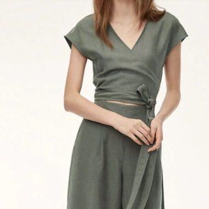 Aritzia BRAX Jumpsuit sage green size 4